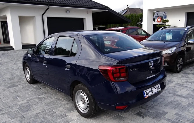 Dacia Logan cena 29999 przebieg: 51000, rok produkcji 2019 z Orzesze małe 154